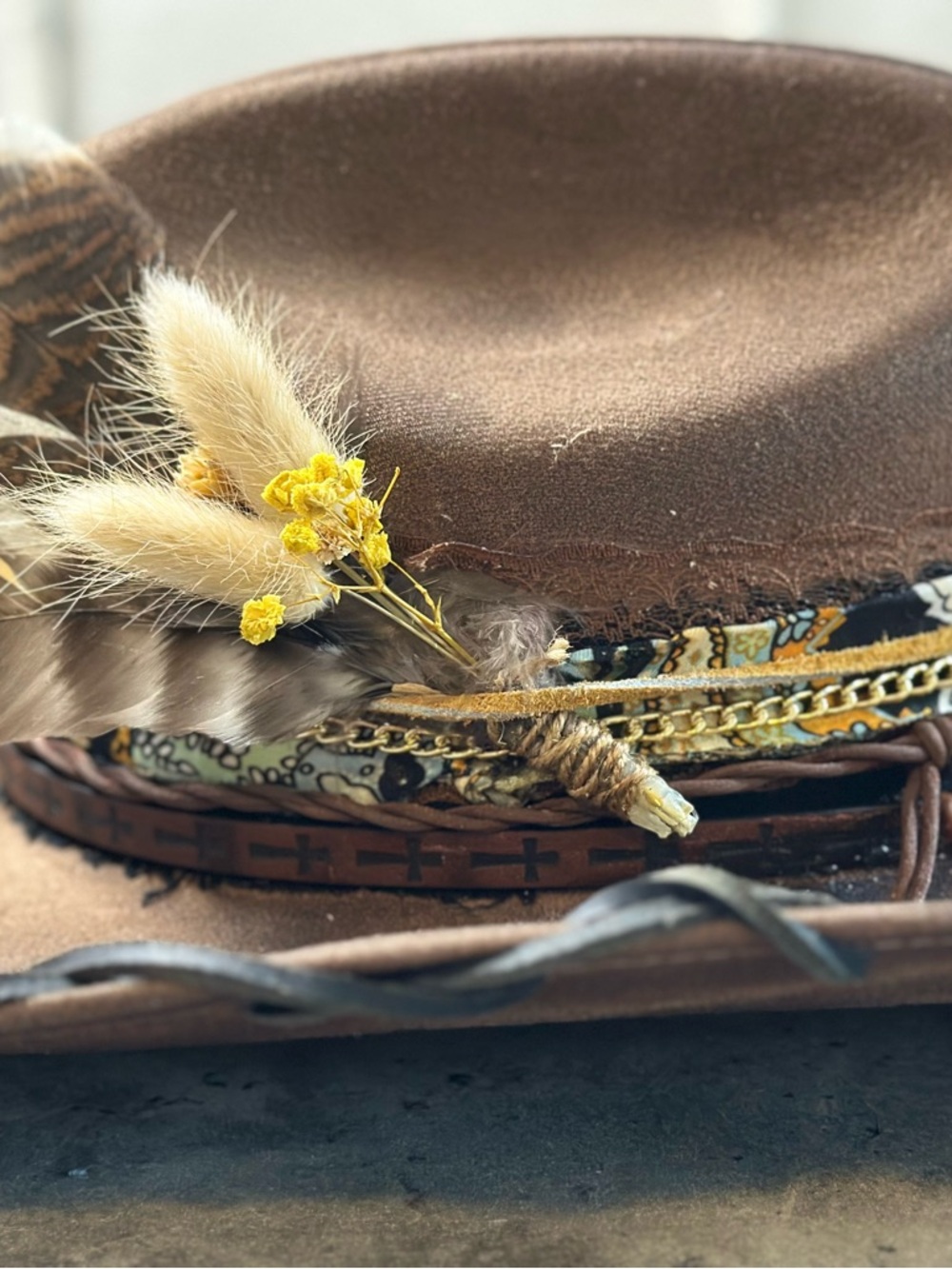 NWT Custom Cowgirl Hat - Picture 8 of 11